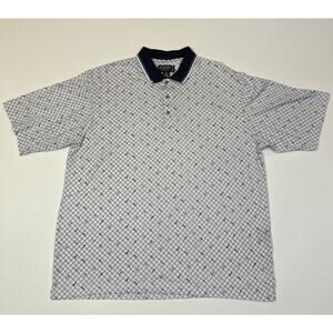 Vintage Slammer by Munsingwear Golf Polo Shirt Mens XXL Golf Tee Pattern